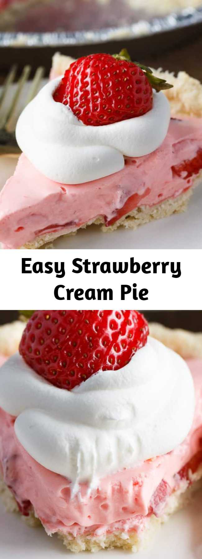 Easy Strawberry Cream Pie – Mom Secret Ingrediets