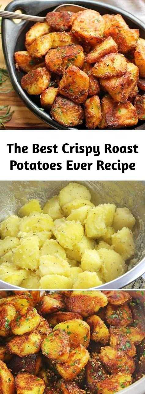 The Best Crispy Roast Potatoes Ever Recipe - These are the most flavorful crispy roast potatoes you'll ever make. And they just happen to be gluten-free and vegan (if you use oil) to boot.