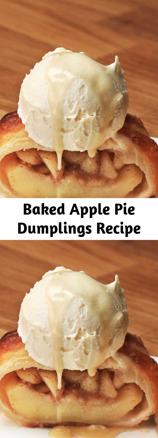 Baked Apple Pie Dumplings Recipe - Snuggle up for Fall with these Apple Pie Dumplings!