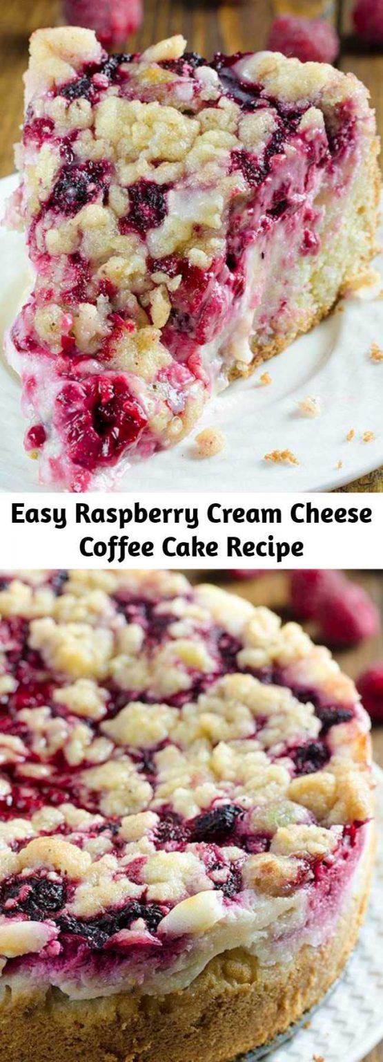 Easy Raspberry Cream Cheese Coffee Cake Recipe – Mom Secret Ingrediets