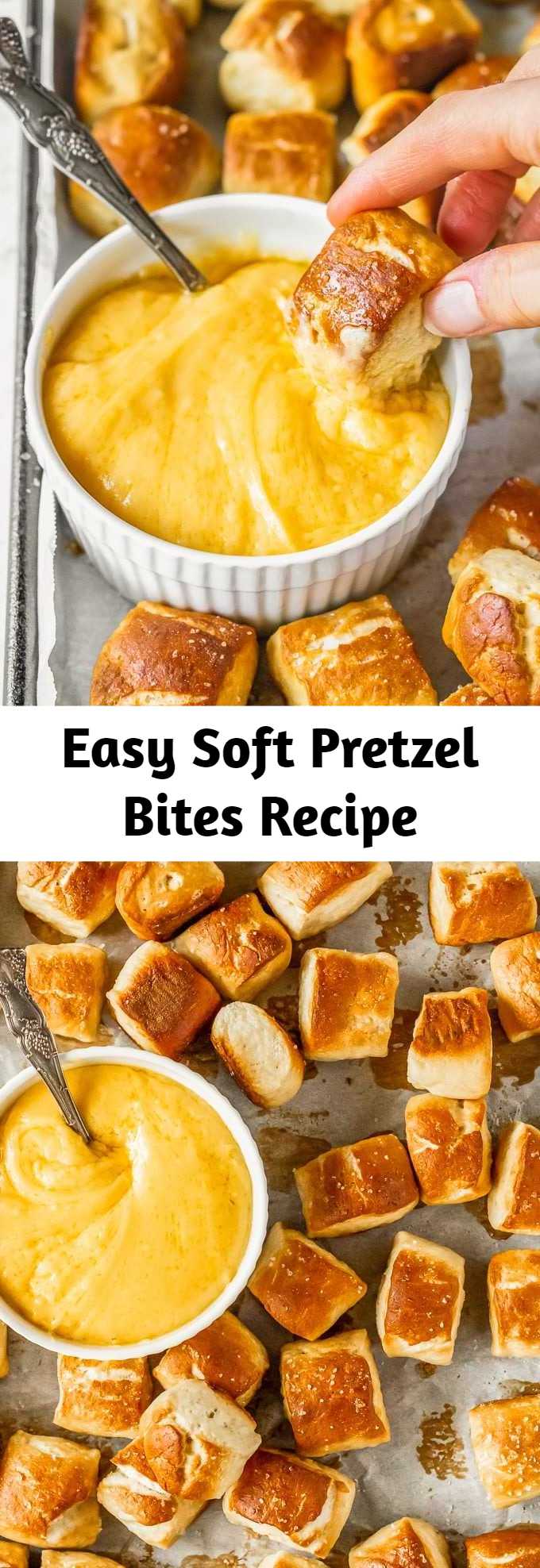 Easy Soft Pretzel Bites Recipe 9am Chef