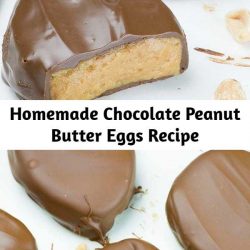 Homemade Chocolate Peanut Butter Eggs Recipe