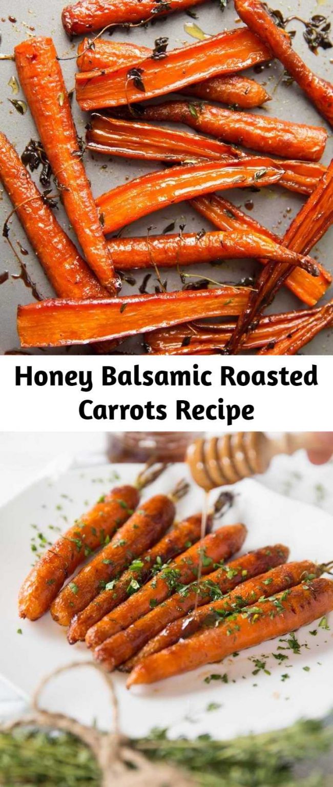 Honey Balsamic Roasted Carrots Recipe – Mom Secret Ingrediets