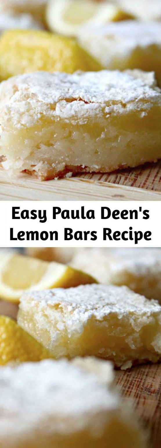 Easy Paula Deen S Lemon Bars Recipe 9am Chef   Easy Paula Deens Lemon Bars Recipe 555x1536 