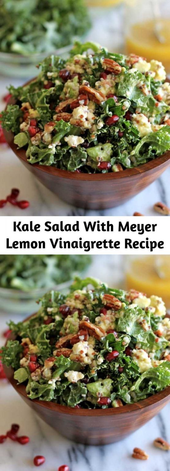 Kale Salad With Meyer Lemon Vinaigrette Recipe Mom Secret Ingrediets