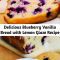 This delicious blueberry lemon bread with lemon glaze is a perfect breakfast, brunch, snack. Simple recipe, beautiful cake, what more can you ask for?! Lemon zest, freshly squeezed lemon juice, blueberries, vanilla - so many Summer flavors!