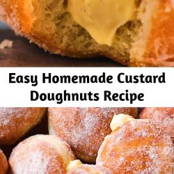 Easy, homemade, doughnuts - what more could you want? These simple doughnuts filled with a homemade custard recipe to die for are the perfect sweet treat to eat at any point during the day. Suitable for all ages (especially the kids), they will be sure to go down a treat!