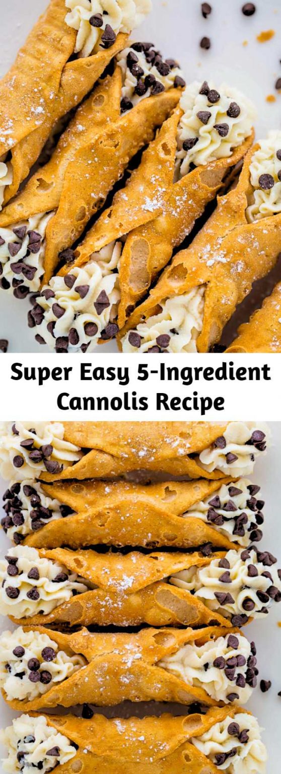 Super Easy 5 Ingredient Cannolis Recipe 9am Chef 0321