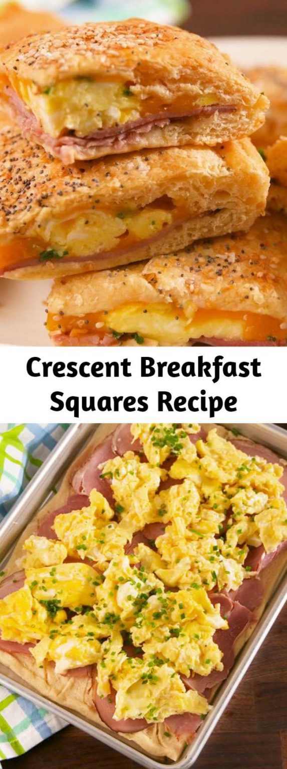 Easy Crescent Breakfast Squares Recipe – 9am Chef