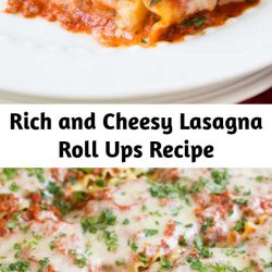 These Lasagna Roll Ups not only look incredible but taste incredible. There’s served in individual portions and are great for freezing too. Make lasagna this way and you’ll never go back to sloppy lasagna squares again. Perfect comfort food for the whole family!