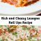 These Lasagna Roll Ups not only look incredible but taste incredible. There’s served in individual portions and are great for freezing too. Make lasagna this way and you’ll never go back to sloppy lasagna squares again. Perfect comfort food for the whole family!
