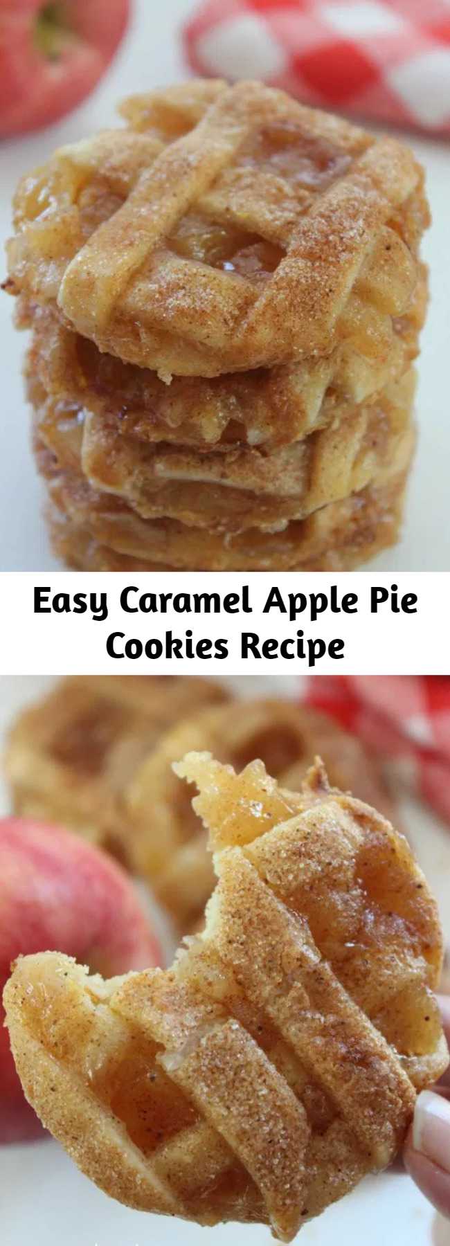 Easy Caramel Apple Pie Cookies Recipe – Mom Secret Ingrediets