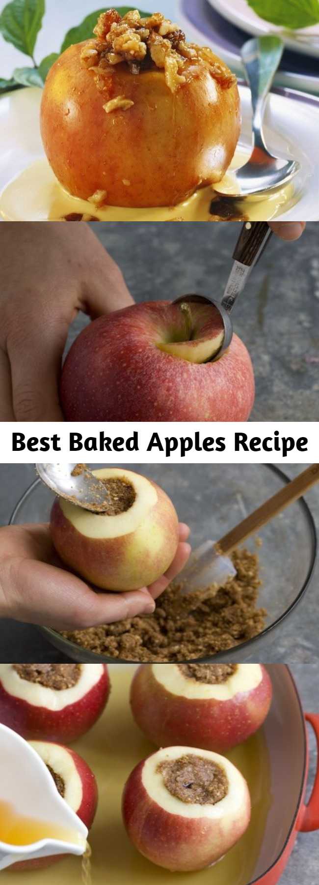 Best Baked Apples Recipe - Good warm or cold, they are a perfect make-ahead treat.