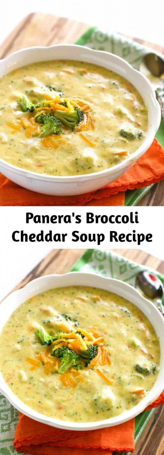 Panera’s Broccoli Cheddar Soup Recipe – Mom Secret Ingrediets