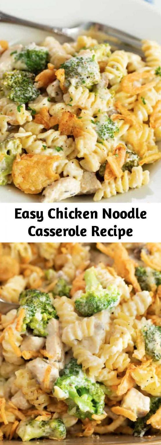 Easy Chicken Noodle Casserole Recipe 9am Chef