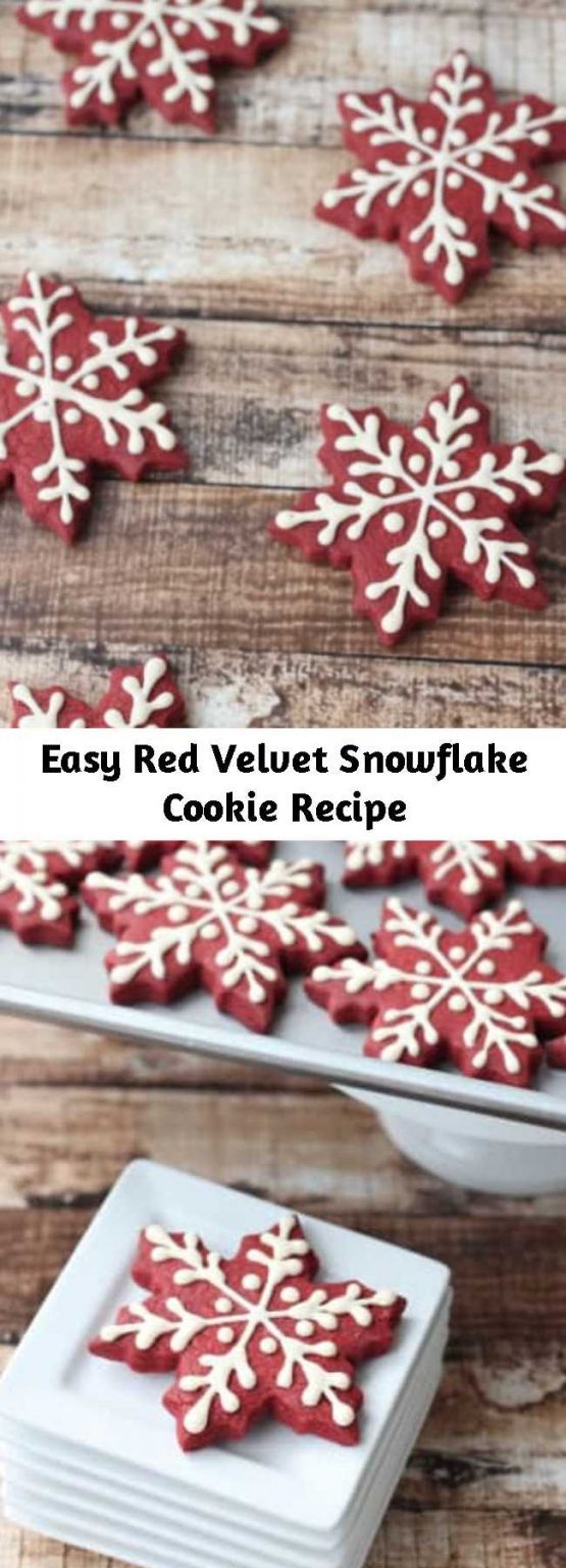 Easy Red Velvet Snowflake Cookie Recipe Mom Secret Ingrediets easy-red-velvet-snowflake-cookie-recipe-mom-secret-ingrediets