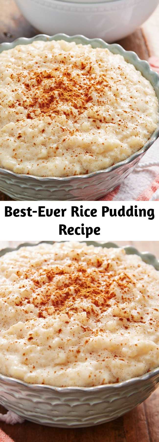 Best-Ever Rice Pudding Recipe - This cozy Rice Pudding is perfect for dessert or a sweet breakfast.