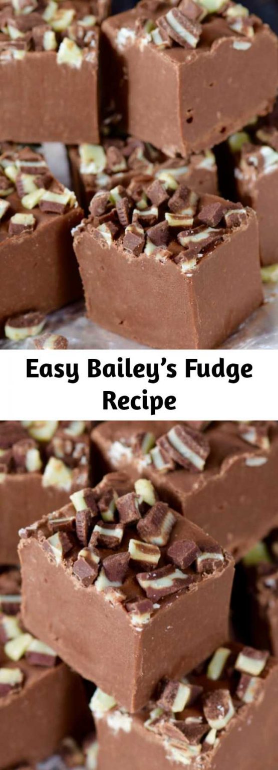 Easy Bailey’s Fudge Recipe 9am Chef