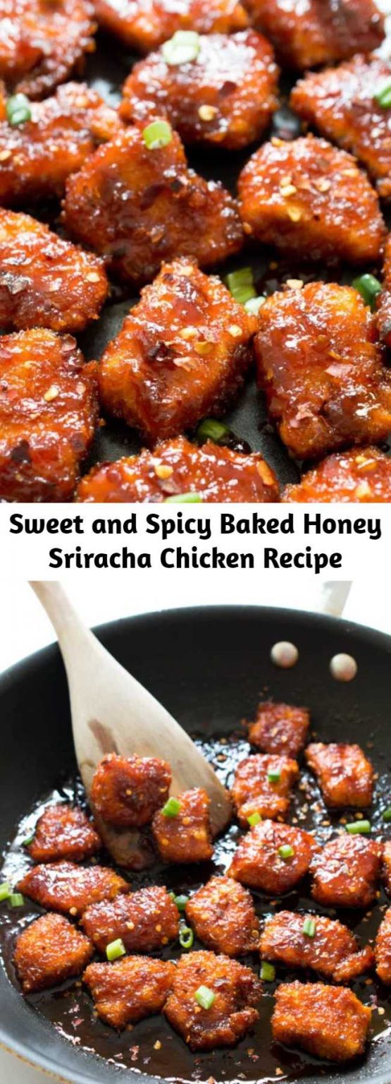 Sweet and Spicy Baked Honey Sriracha Chicken Recipe – 9am Chef