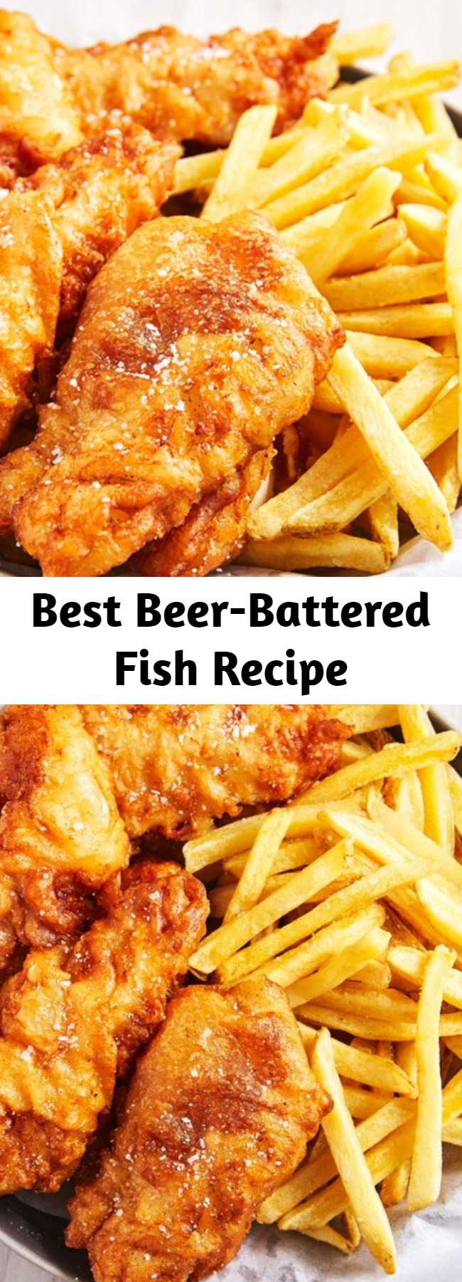 Best Beer-Battered Fish Recipe - There's nothing super crazy about this recipe, but when you do it right, it's absolutely perfect.