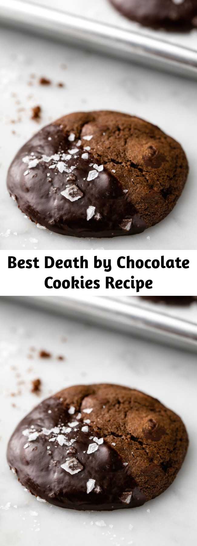 Best Death by Chocolate Cookies Recipe - You've been warned—these death by chocolate cookies are deadly.