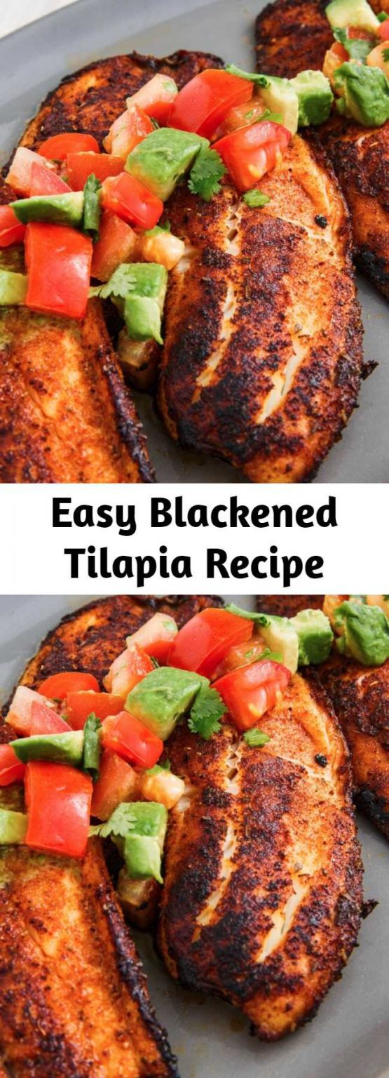 Easy Blackened Tilapia Recipe Mom Secret Ingrediets