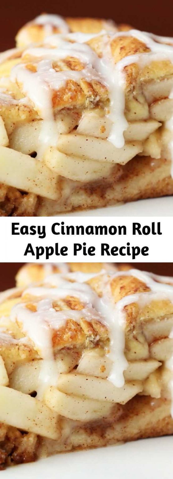 Easy Cinnamon Roll Apple Pie Recipe Mom Secret Ingrediets