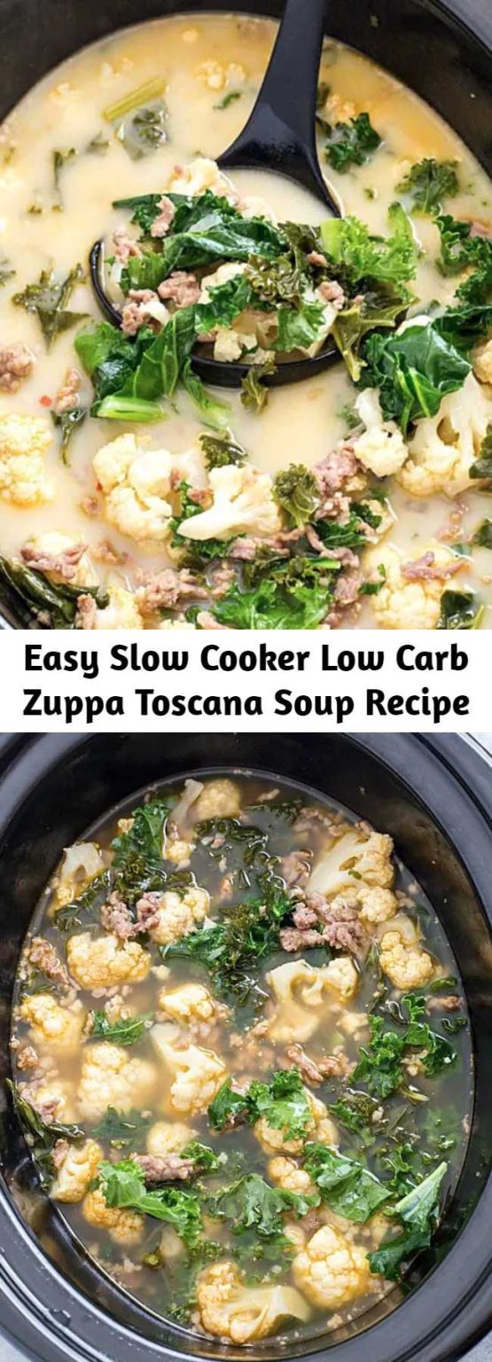 Easy Slow Cooker Low Carb Zuppa Toscana Soup Recipe – Page 2 – 9am Chef