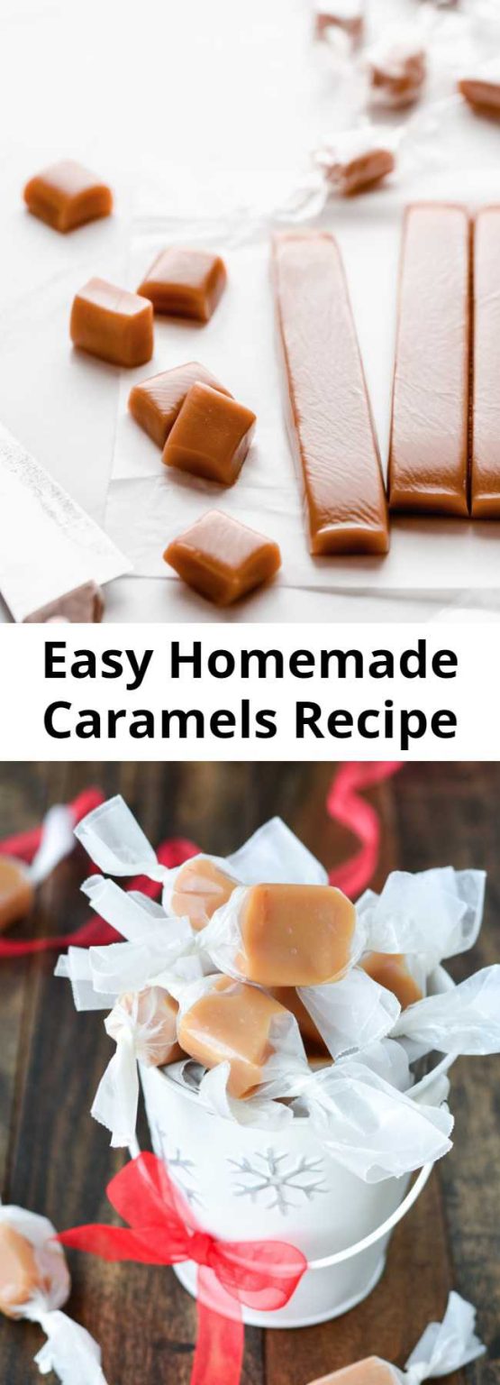 Easy Homemade Caramels Recipe – 9am Chef