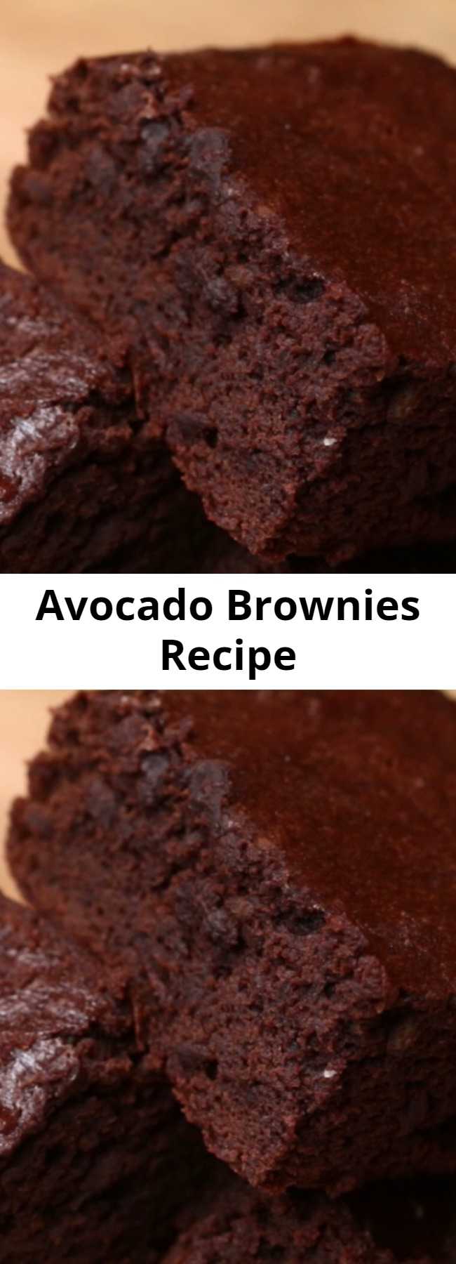 Avocado Brownies Recipe - They're pretty decent healthy brownies! They've got a good fudgy texture and most people thought the taste was pretty good too. Apparently you can swap butter with avocado and still get delicious, healthier brownies!