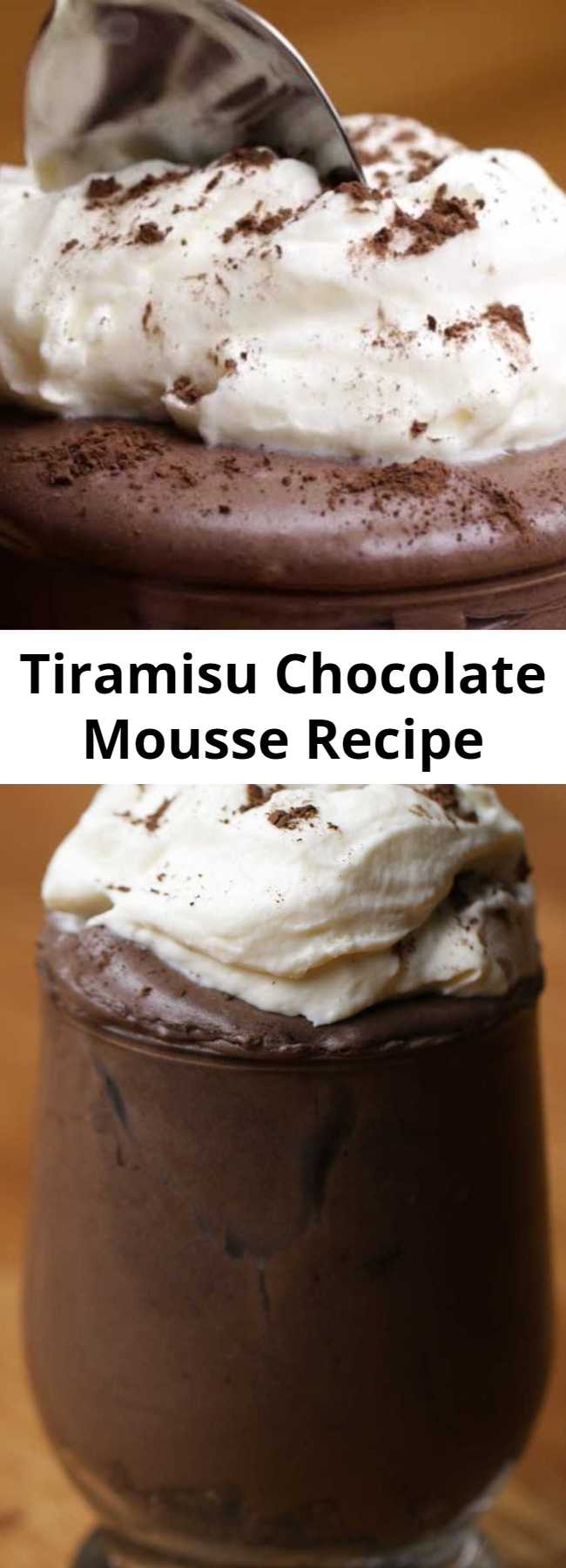Tiramisu Chocolate Mousse Recipe - Savor your inner sweet tooth with this dreamy dessert.