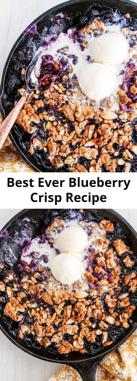 Best Ever Blueberry Crisp Recipe – 9am Chef