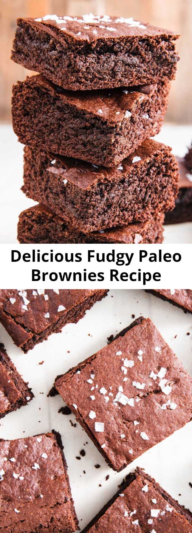 Delicious Fudgy Paleo Brownies Recipe - Yassss, brownies that are totally Paleo! Here's how to make the ultimate paleo-friendly dessert. Made with almond flour, almond butter, and coconut sugar, these Paleo Brownies are delicious. These are more than just an alternative, but a delicious brownie that also happens to be Paleo approved! 