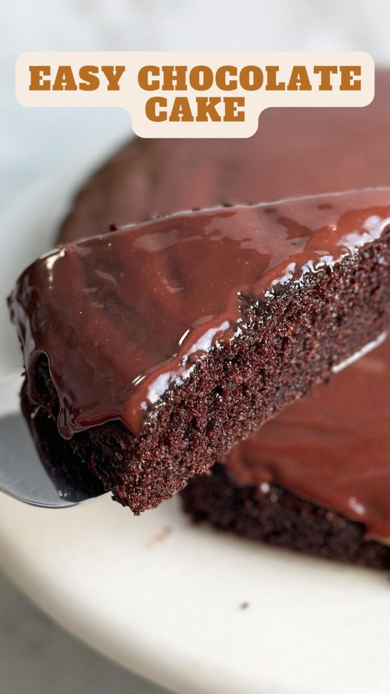 Easy Chocolate Cake - 9am Chef