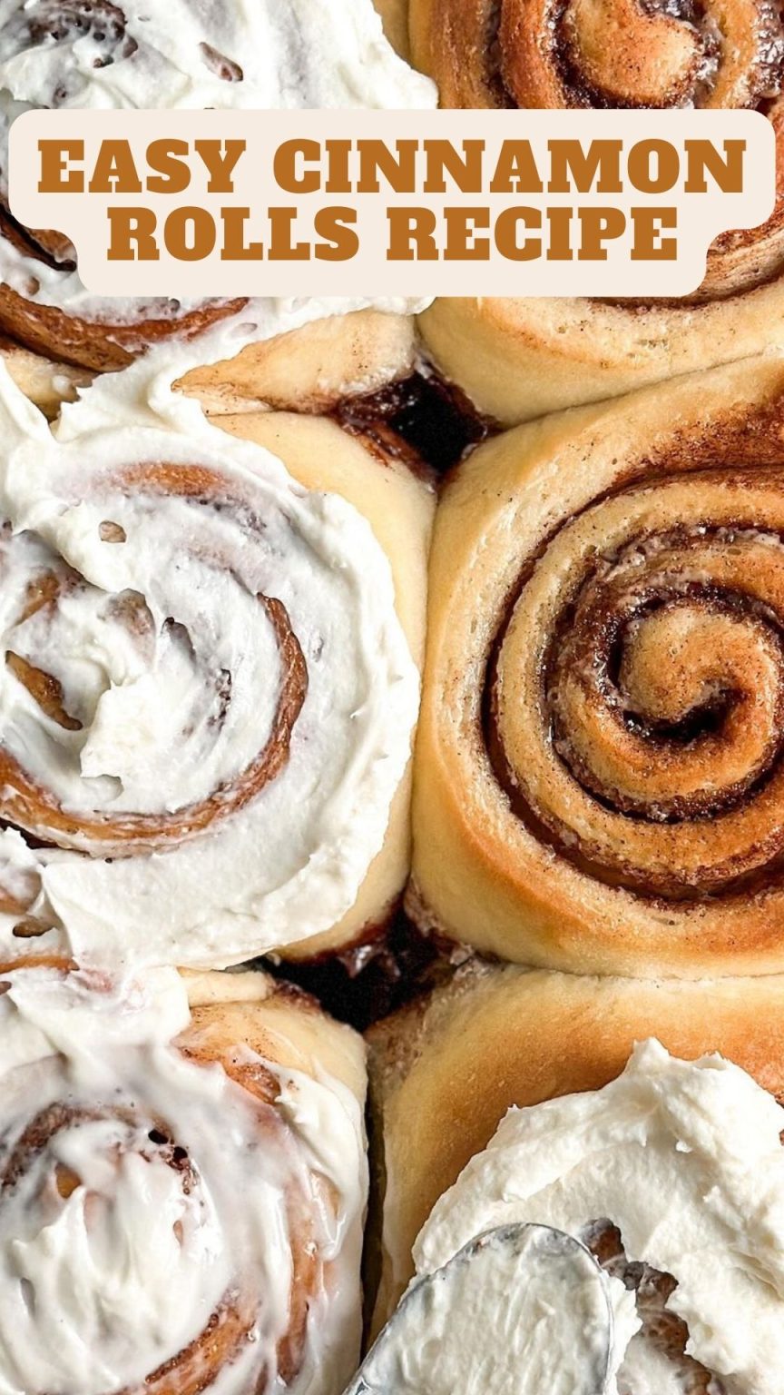 Easy Cinnamon Rolls Recipe – 9am Chef