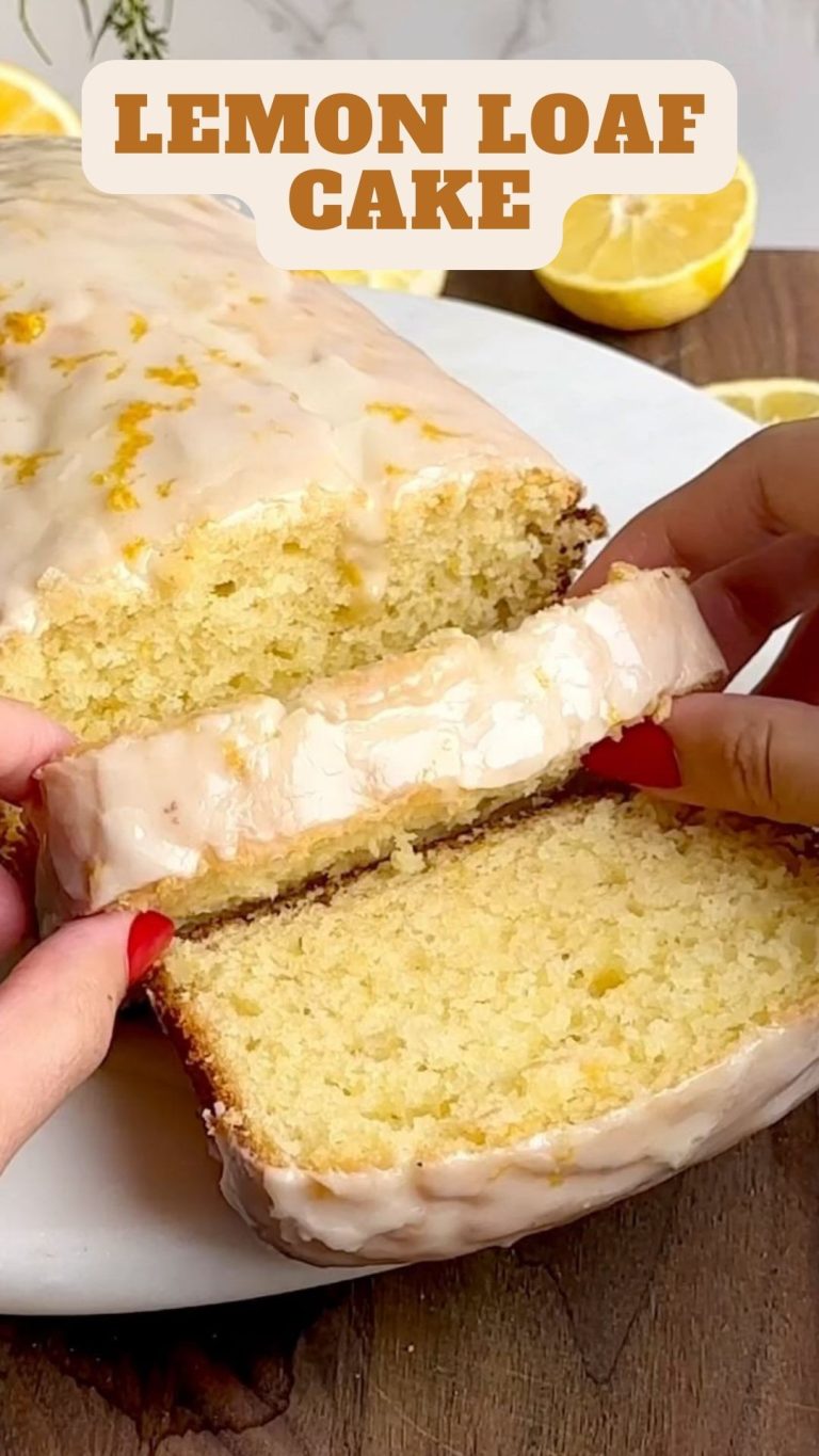 Lemon Loaf Cake – 9am Chef