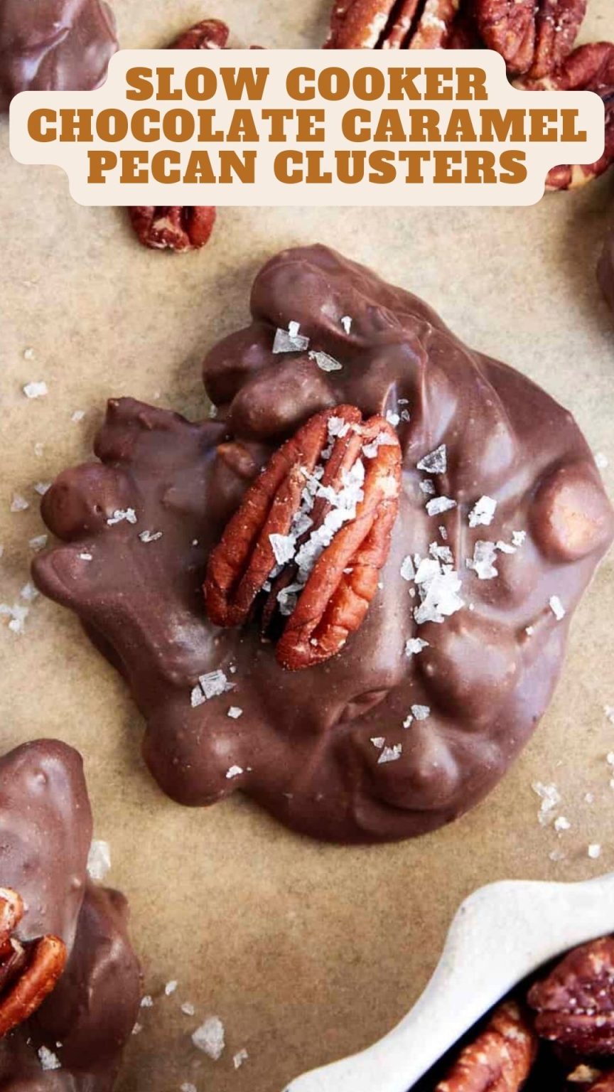 Slow Cooker Chocolate Caramel Pecan Clusters 9am Chef