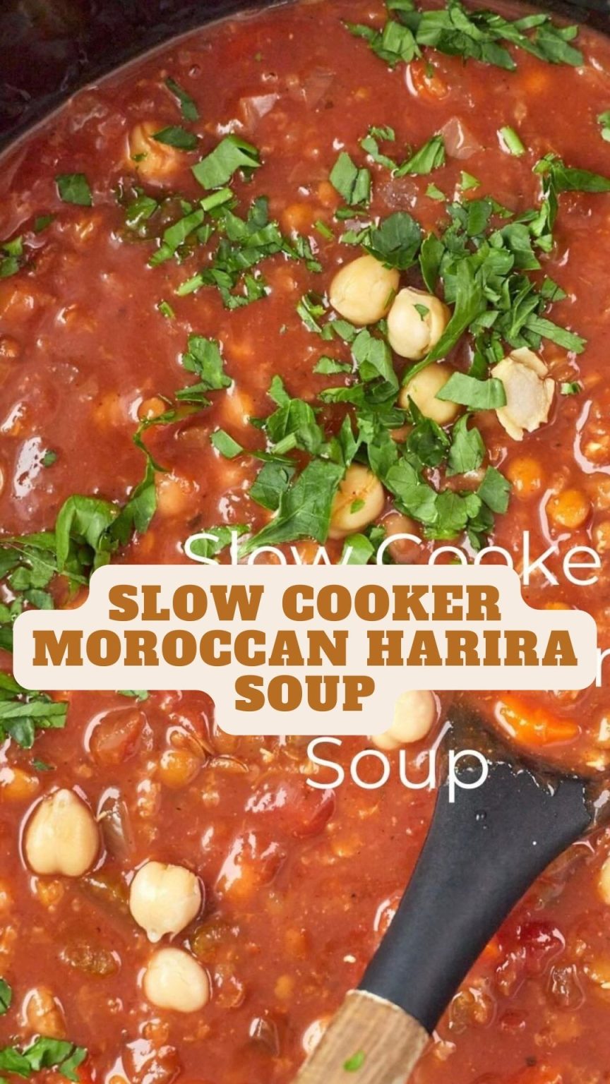 Slow Cooker Moroccan Harira Soup 9am Chef