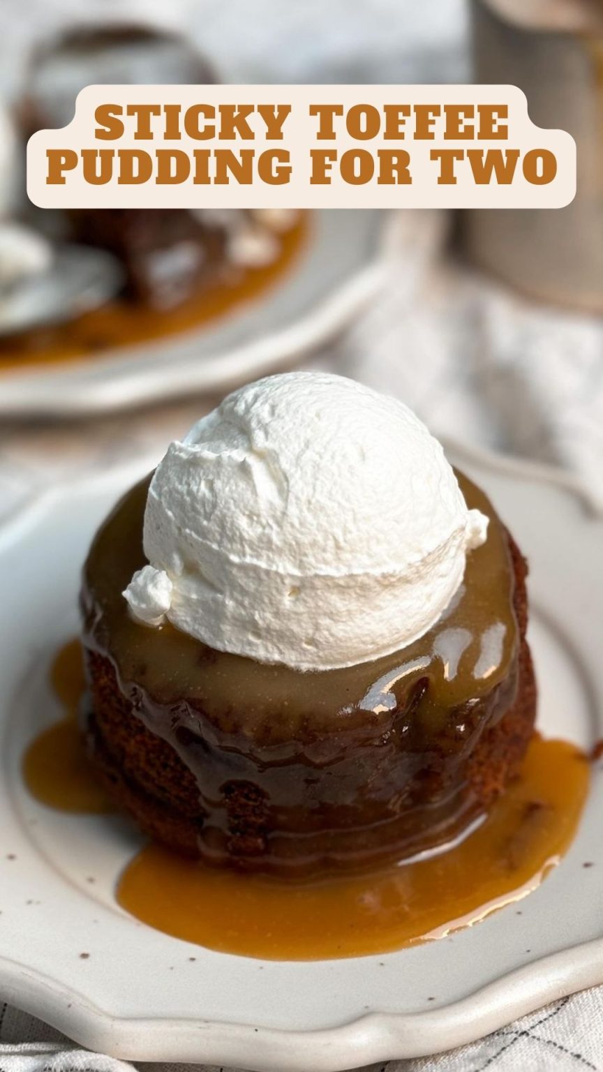 Sticky Toffee Pudding For Two – 9am Chef