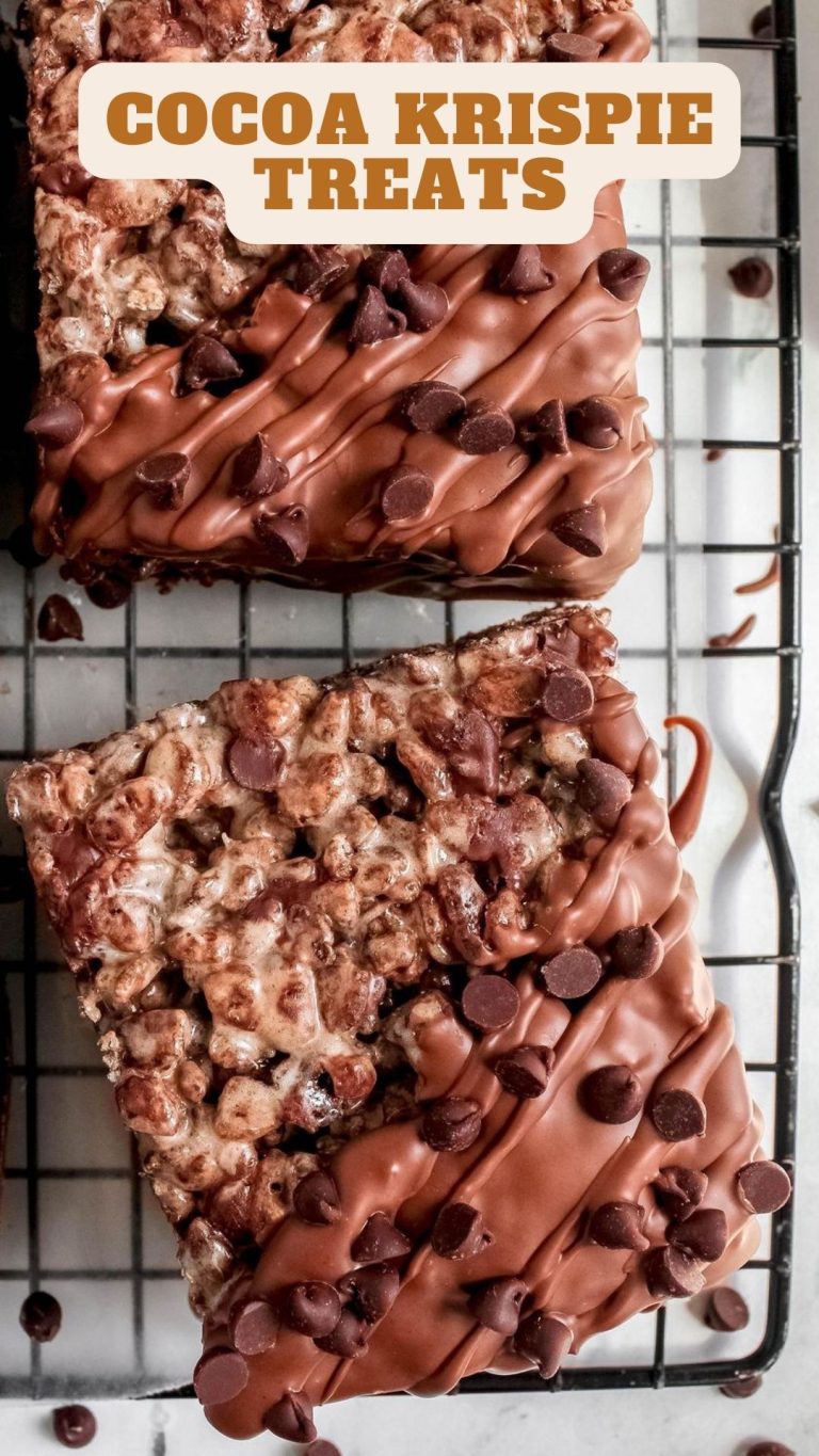 Cocoa Krispie Treats 9am Chef