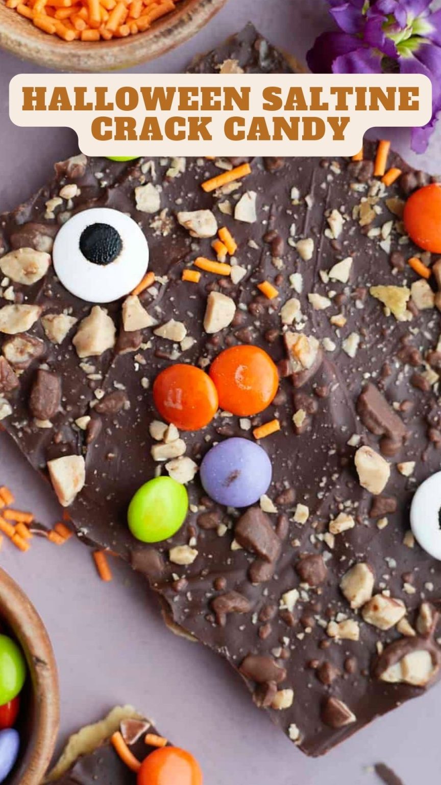 Halloween Saltine Crack Candy 9am Chef
