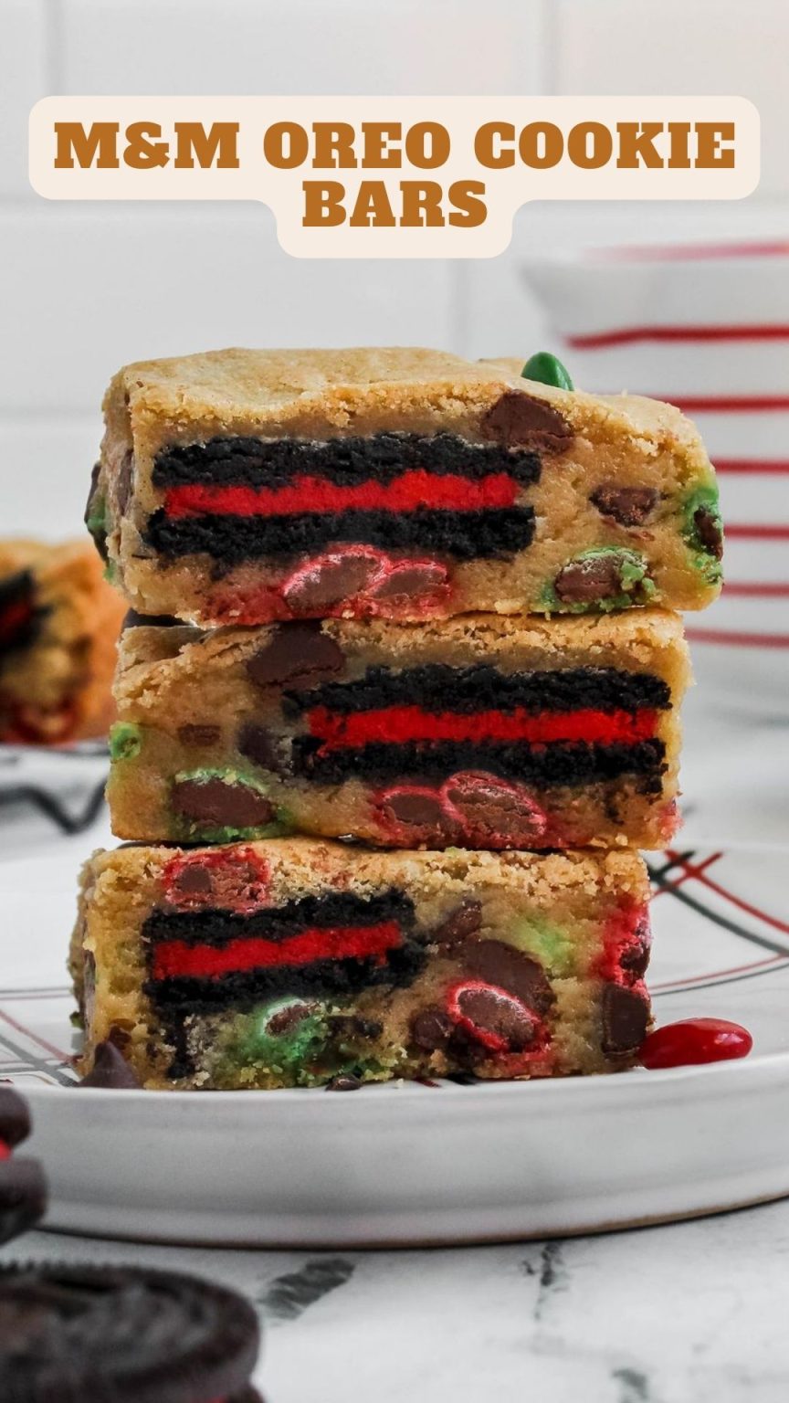 M&amp;M Oreo Cookie Bars – 9am Chef