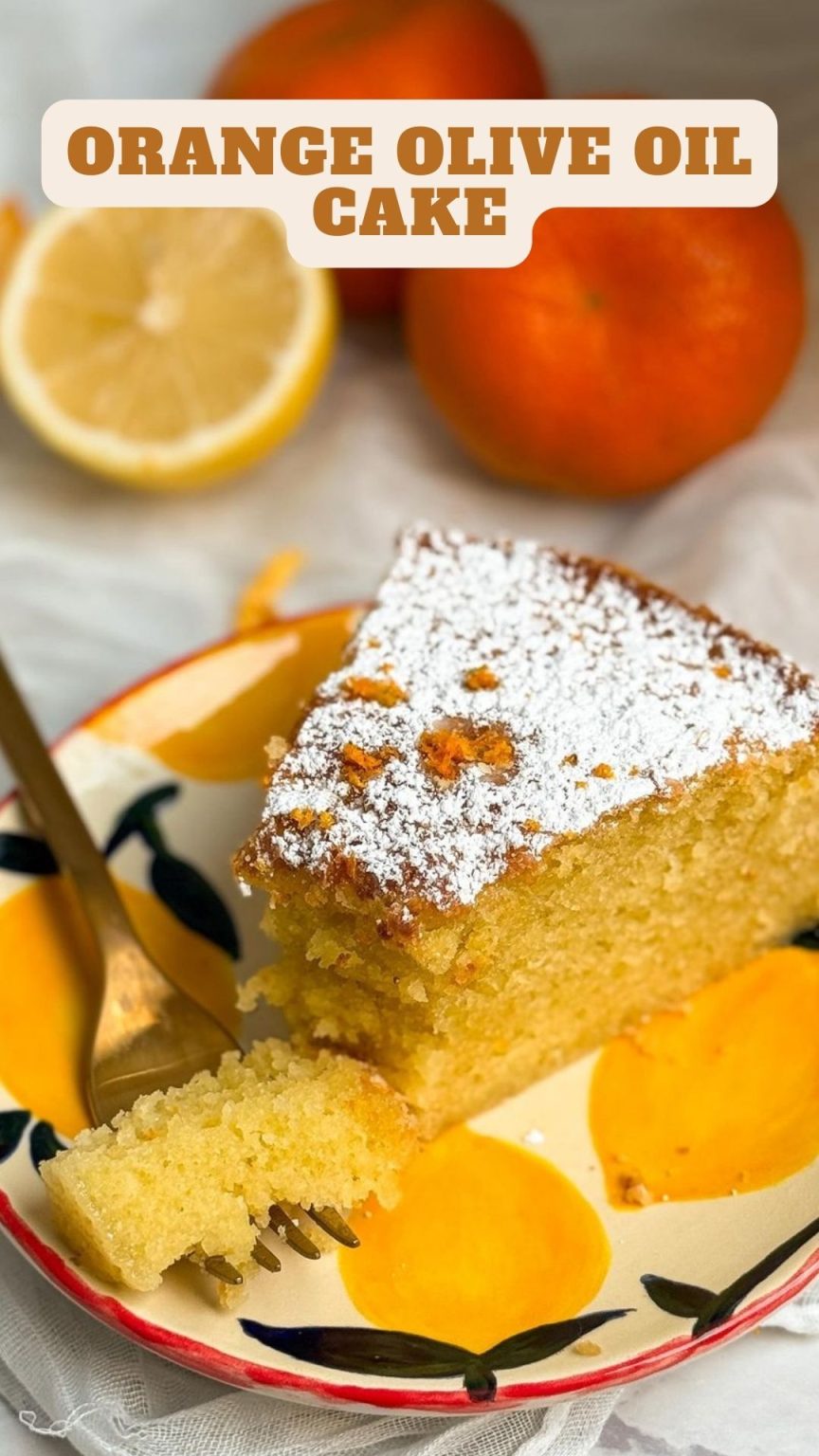 Orange Olive Oil Cake 9am Chef