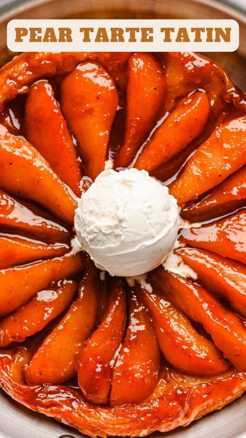 Pear Tarte Tatin 9am Chef