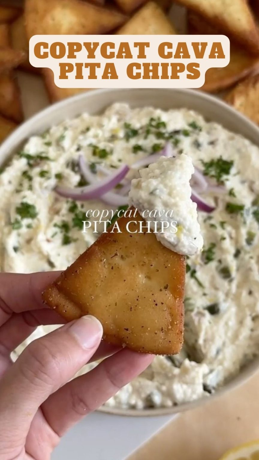 Copycat Cava Pita Chips 9am Chef