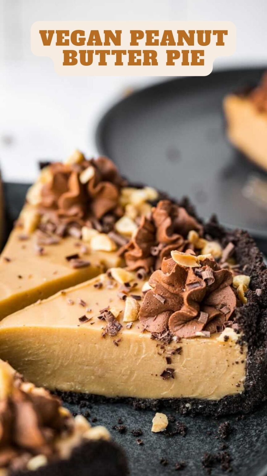 Vegan Peanut Butter Pie – 9am Chef