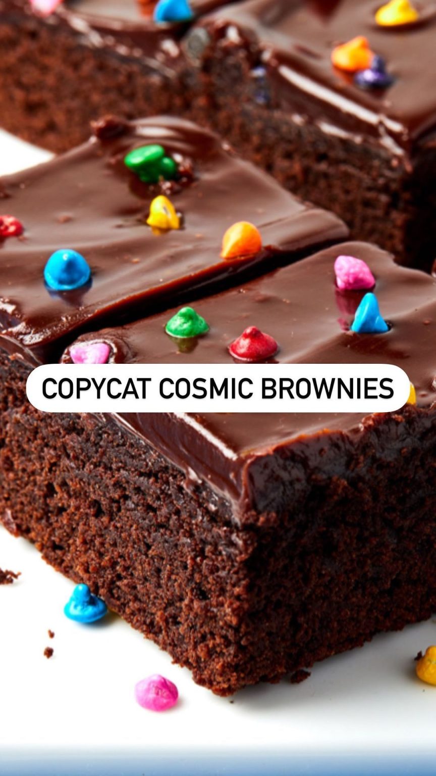 Copycat Cosmic Brownies – 9am Chef