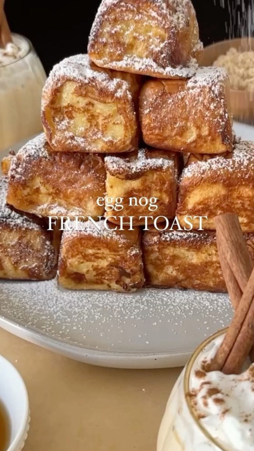 Eggnog Hawaiian Roll French Toast 9am Chef