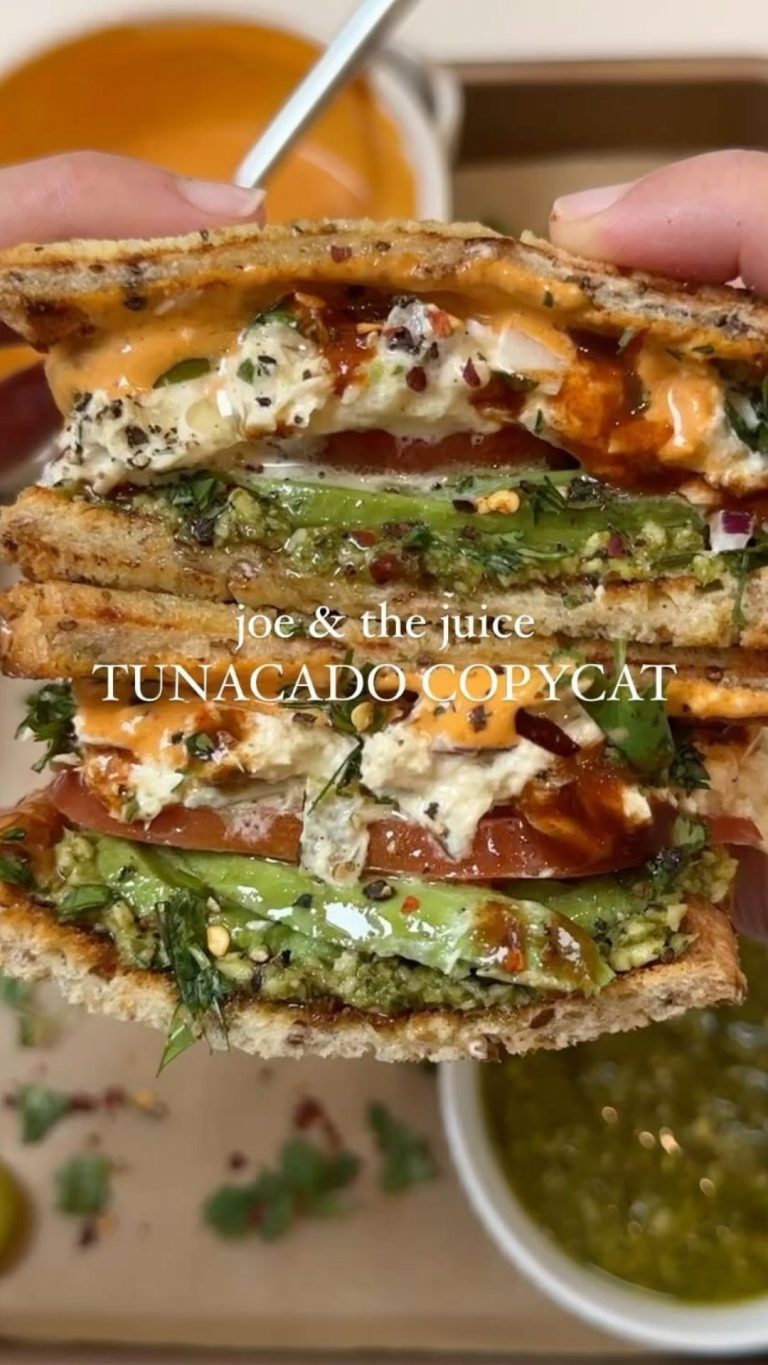 Joe & The Juice Tuna Sandwich Copycat 9am Chef