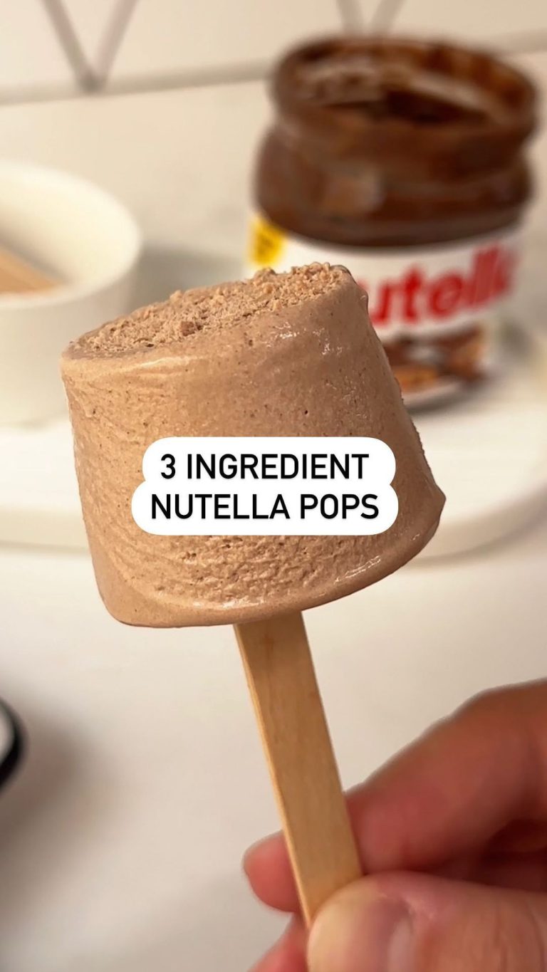 Nutella Pops – 9am Chef